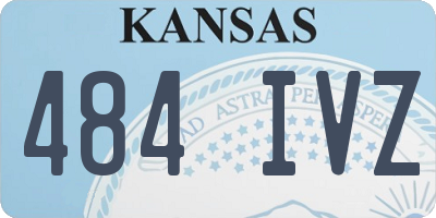 KS license plate 484IVZ