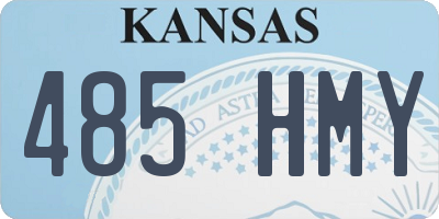 KS license plate 485HMY
