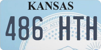 KS license plate 486HTH