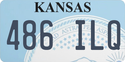 KS license plate 486ILQ
