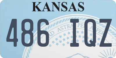 KS license plate 486IQZ
