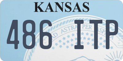 KS license plate 486ITP