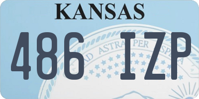 KS license plate 486IZP