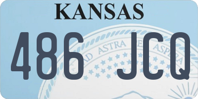 KS license plate 486JCQ