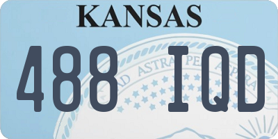 KS license plate 488IQD