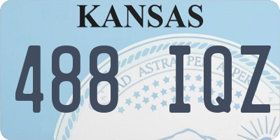 KS license plate 488IQZ