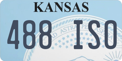 KS license plate 488ISO