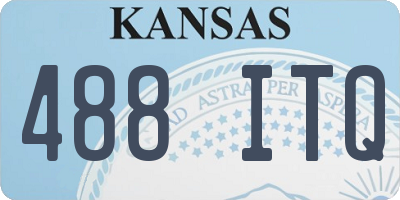 KS license plate 488ITQ