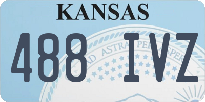 KS license plate 488IVZ