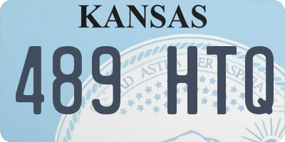 KS license plate 489HTQ