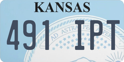 KS license plate 491IPT