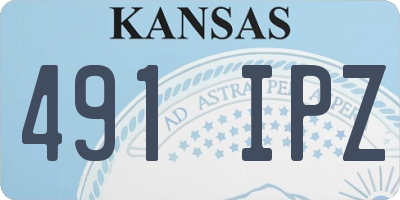 KS license plate 491IPZ