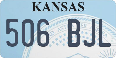 KS license plate 506BJL