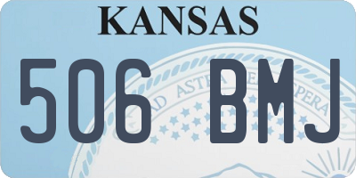 KS license plate 506BMJ