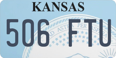 KS license plate 506FTU