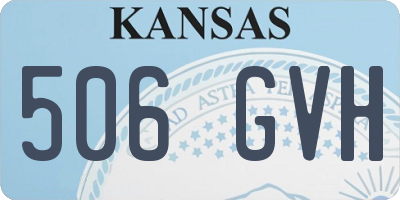 KS license plate 506GVH