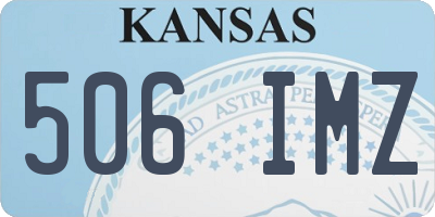 KS license plate 506IMZ