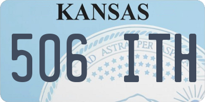 KS license plate 506ITH