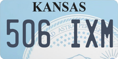 KS license plate 506IXM