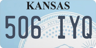 KS license plate 506IYQ