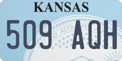 KS license plate 509AQH