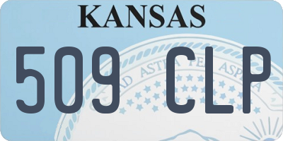 KS license plate 509CLP