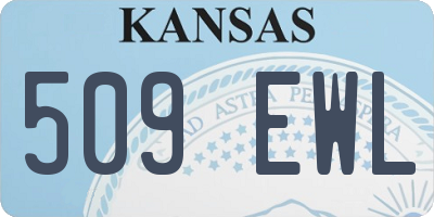 KS license plate 509EWL