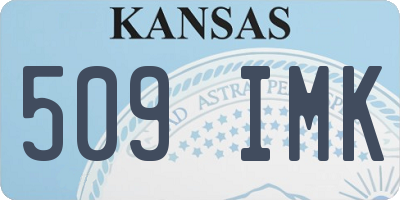 KS license plate 509IMK