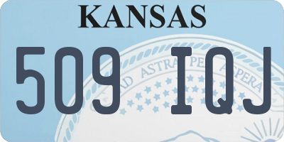 KS license plate 509IQJ