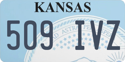 KS license plate 509IVZ