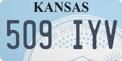KS license plate 509IYV
