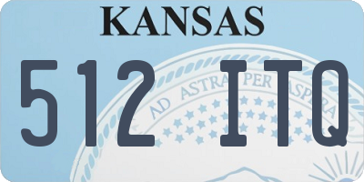 KS license plate 512ITQ