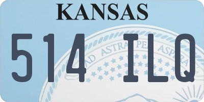 KS license plate 514ILQ