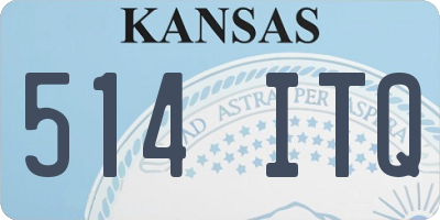 KS license plate 514ITQ