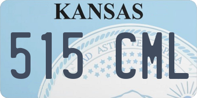 KS license plate 515CML