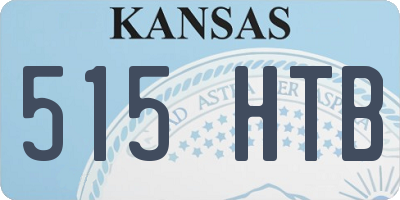 KS license plate 515HTB