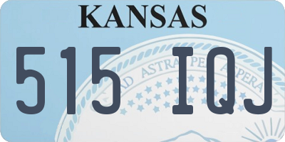 KS license plate 515IQJ