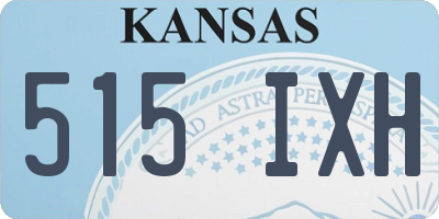 KS license plate 515IXH
