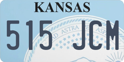 KS license plate 515JCM