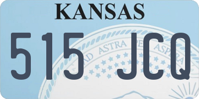 KS license plate 515JCQ