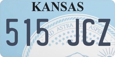 KS license plate 515JCZ