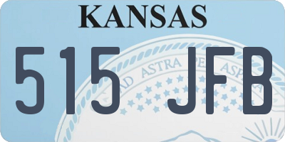 KS license plate 515JFB