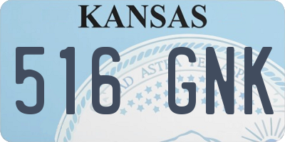 KS license plate 516GNK