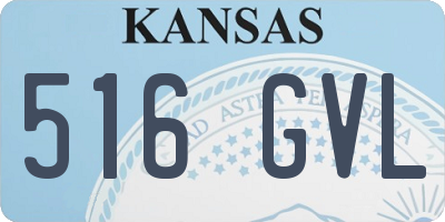KS license plate 516GVL
