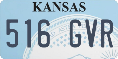 KS license plate 516GVR