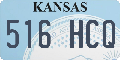 KS license plate 516HCQ