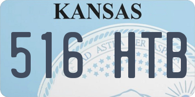 KS license plate 516HTB