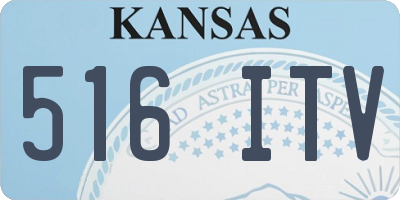 KS license plate 516ITV