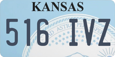 KS license plate 516IVZ