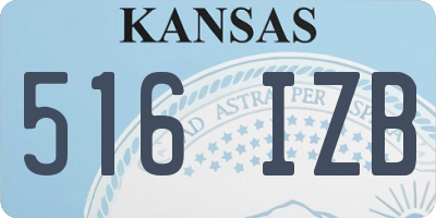 KS license plate 516IZB